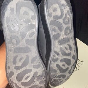 all black alexander mcqueens size 44 they basically brand new